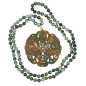 Preview: Braune Kette mit Glücks Drachen Amulett