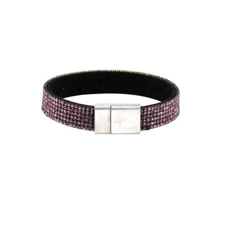 Modeschmuck Armband mit violetten Strass B-Ware