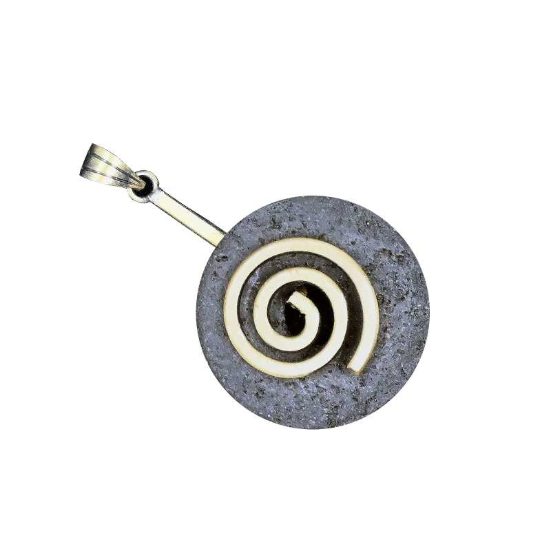 Donut Halter Goldfarbig Matt